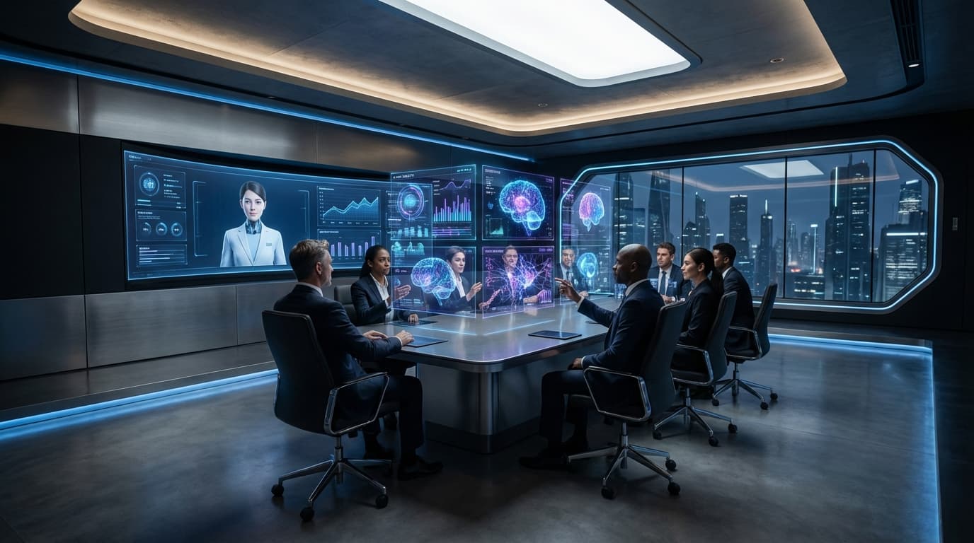 Expert Systems team in a strategy consultation session